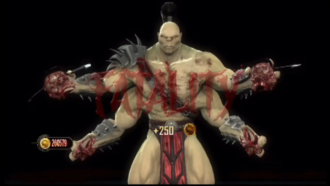 Mortal Kombat 9 Play As Goro On Ps3