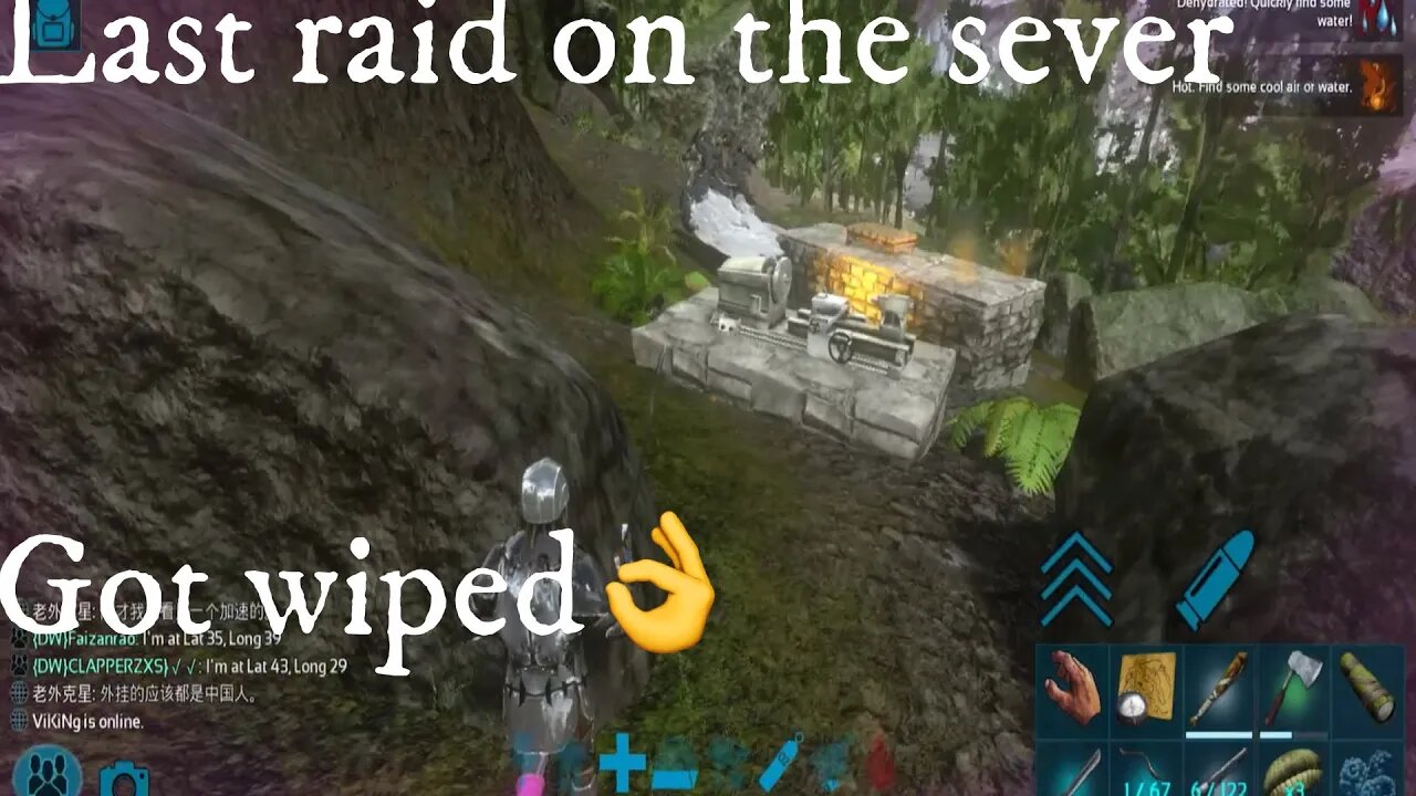 Ark mobile|fresh start ep2|Raided by alpha | Ark Survival Evolved