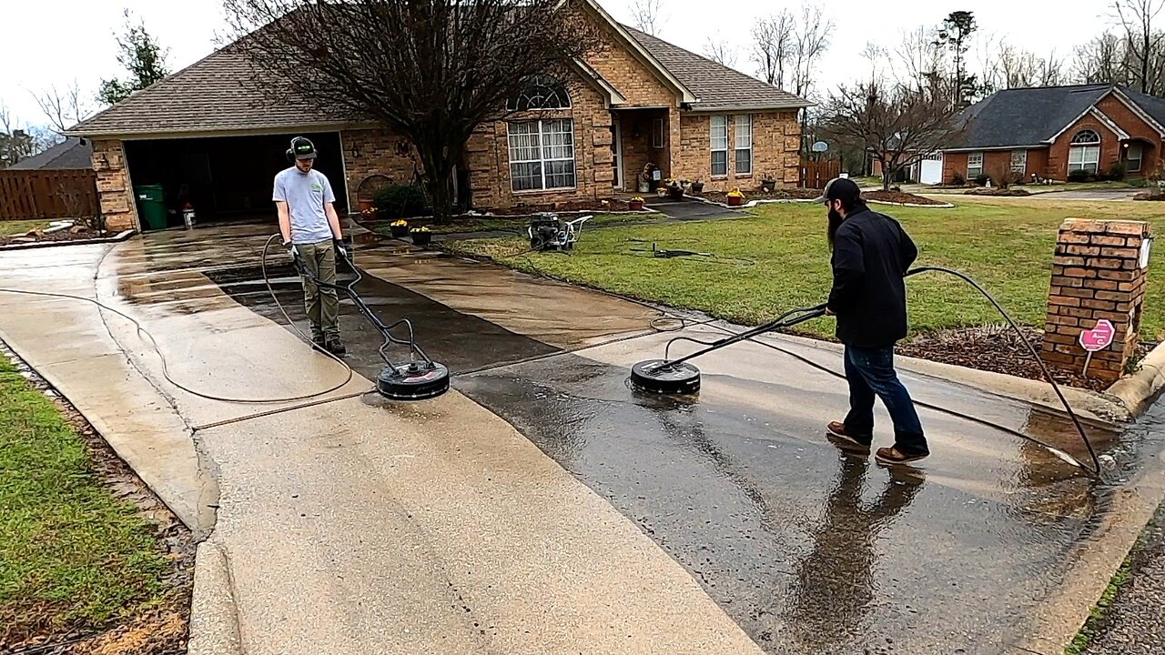 Homeowner STUNNED his driveway CHANGED COLORS