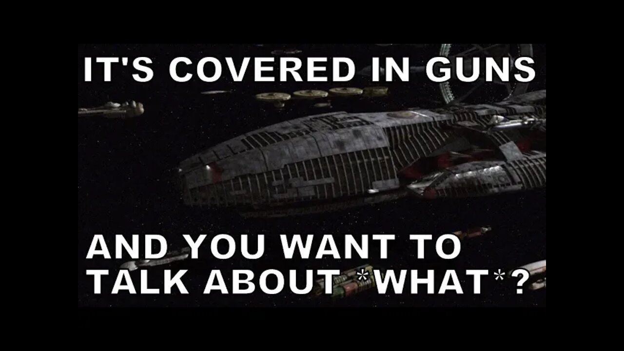 The Battlestar Galactica is an astonishingly large warship, and I'm here to talk about... its phones