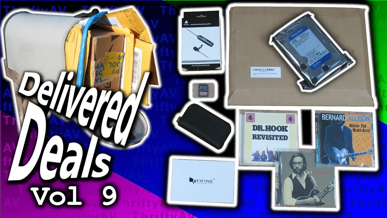 Teleprompter, Microphones, SD Card and Wallet, Hard Drive, and Music CDs, more! Delivered Deals