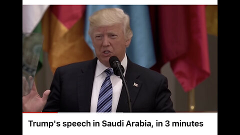 TRUMPS POWERFUL TALK TO THE MUSLIM LEADERS