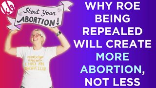 Roe vs Wade being repealed will create more abortion, not less, and the pro lifers don't get it