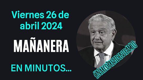 💩🐣👶 AMLITO | Mañanera *Viernes 26 de abril 2024* | El gansito veloz 2:21 a 0:57.