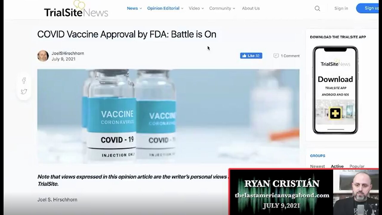 TDWU Clips - LAV Episode - Forced Vaccination Is Officially Here - June 9, 2021