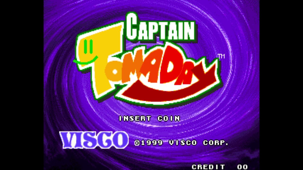 Captain Tomaday Arcade Game, Visco 1999, longplay