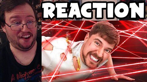 Gor's "World’s Deadliest Laser Maze! by MrBeast" REACTION