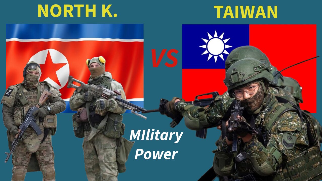 North Korea vs Taiwan Military Power Comparison 2024 | Taiwan vs North Korea Military Power 2024