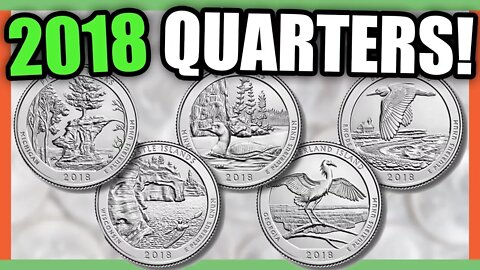 2018 QUARTERS TO LOOK FOR - WILL THEY HAVE ERROR COINS WORTH MONEY??