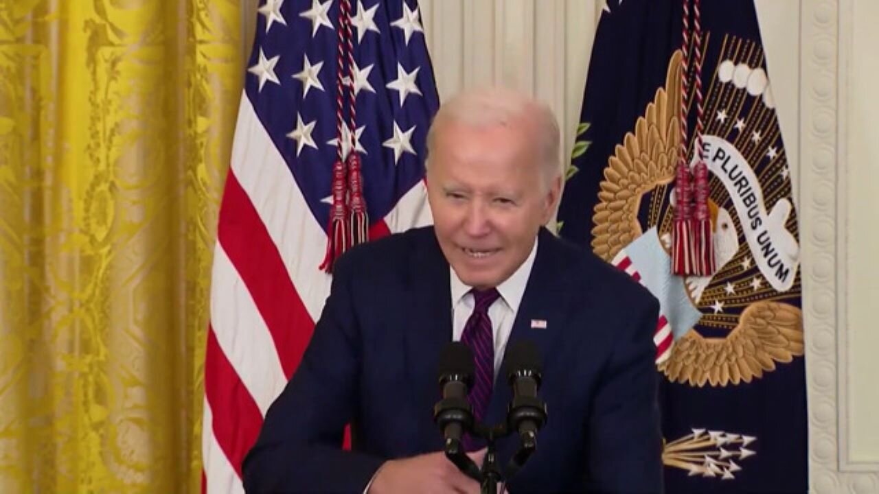 Biden Brings Out The Creepy Whisper: 'Anybody Think Climate's Not A Problem? Raise Your Hand'