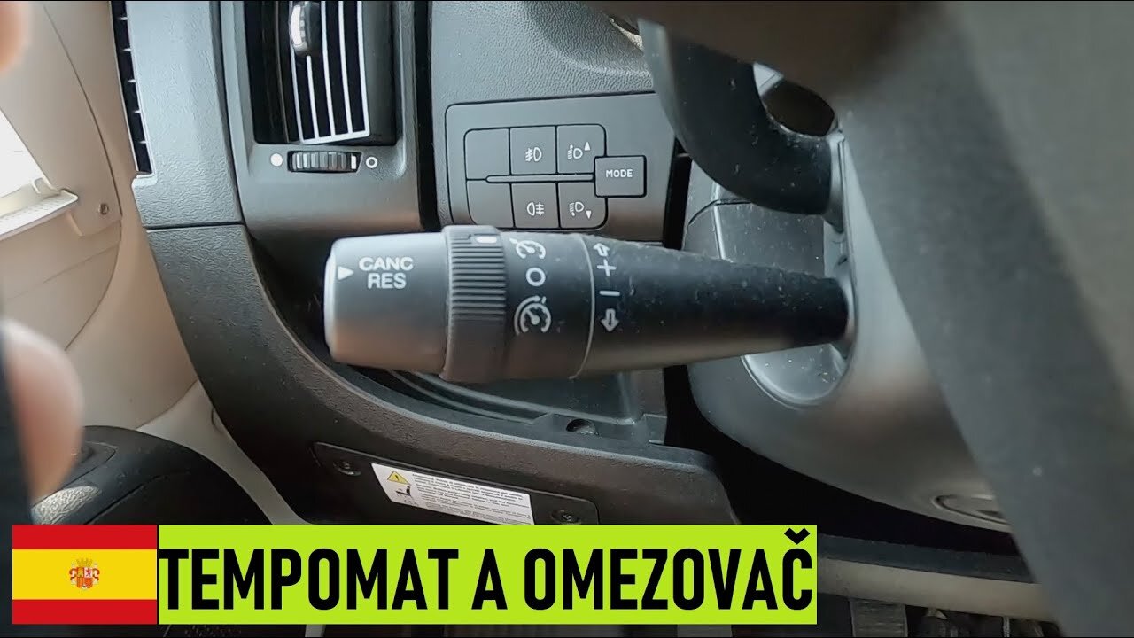 Tempomat a omezovač #33
