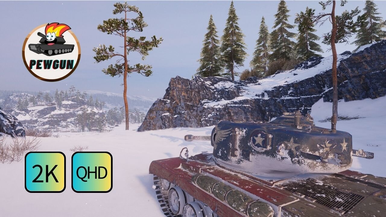 T26E5 PATRIOT 無敵戰車的戰場征服! | 6 kills 5.9k dmg | world of tanks | @pewgun77
