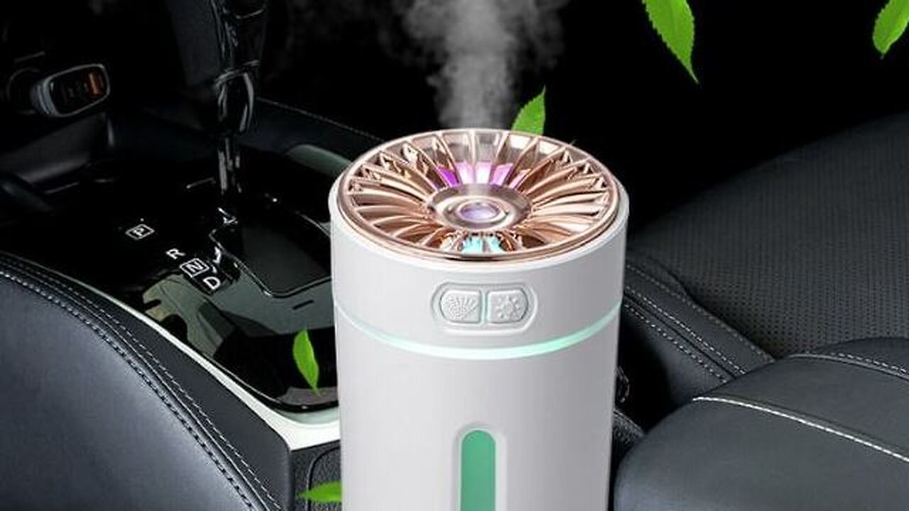 Ultrasonic Car Home Air Freshener Humidifier Colorful LED Night Light