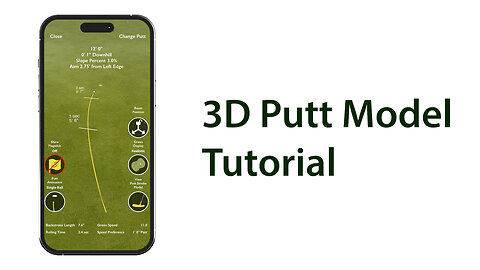 3D Putt Model Tutorial