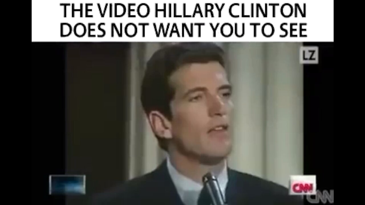 Remember JFK Jr was the front runner of NY senate seat?