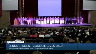 Jenks Student Council Gives Back