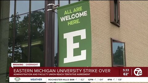 EMU professors reach contract agreement, return to the classroom