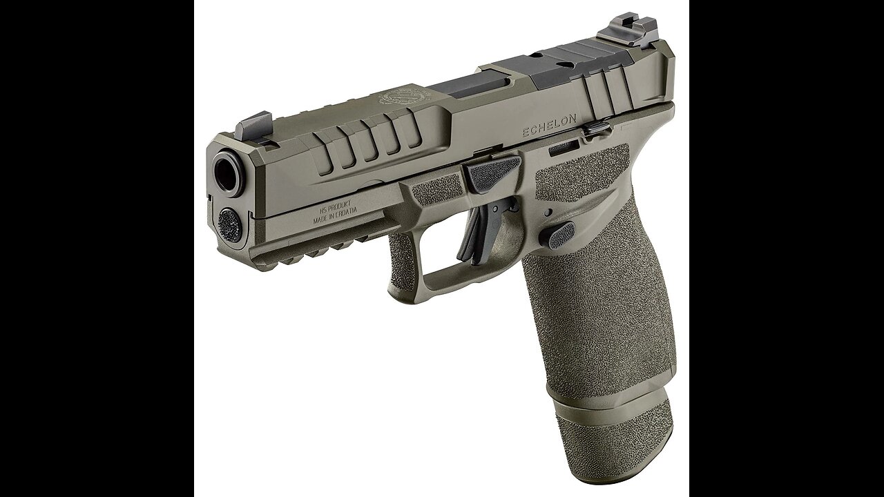 SPRINGFIELD ARMORY ECHELON OD GREEN 9MM 4.5'' 17-RD/20-RD SEMI-AUTO PISTOL