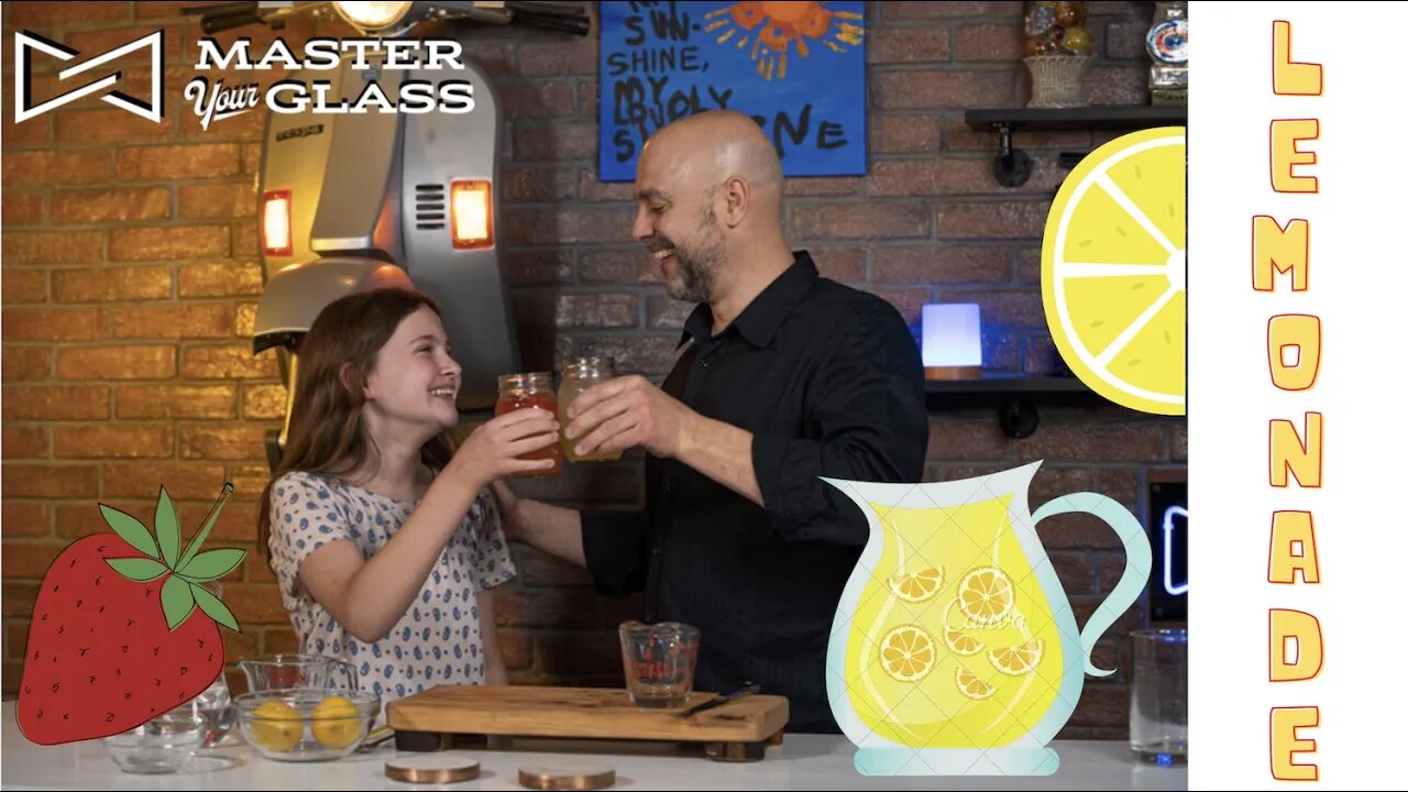 Lemonade And Strawberry Lemonade From Scratch! | Master Your Glass