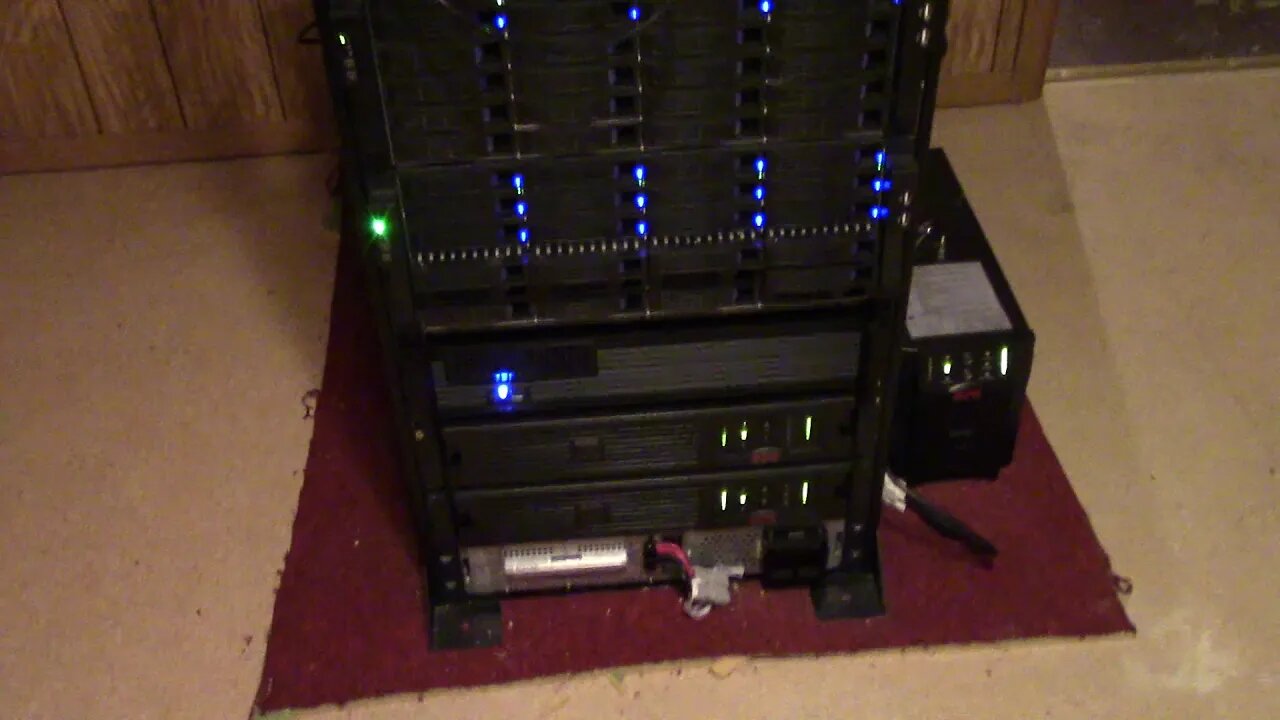 Rebuilding the floor of my Server room Part 7