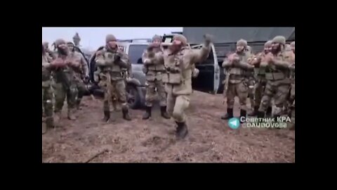 Chechen Chechnya War Dance Lezginka. Soldier in Ukraine Лезгинка. Ахмат сила