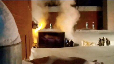 Incendie dans un camion près de la Polyvalente Benoît-Vachon