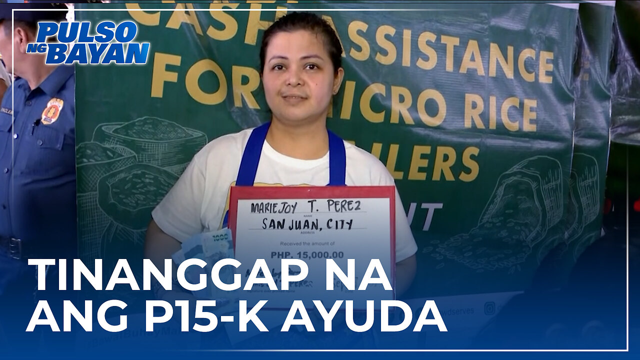 Rice Retailers sa San Juan, tinanggap na ang P15-K ayuda sa gitna ng pagpapatupad ng rice price cap