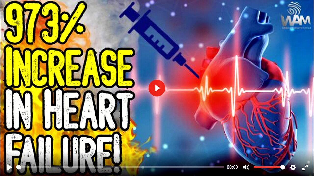 PENTAGON: 973% INCREASE IN HEART FAILURE! - Mass Vaccine Death Continues!