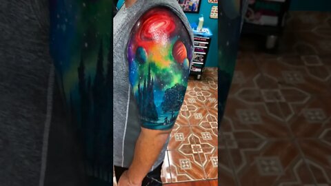 Stunning Universe Tattoo