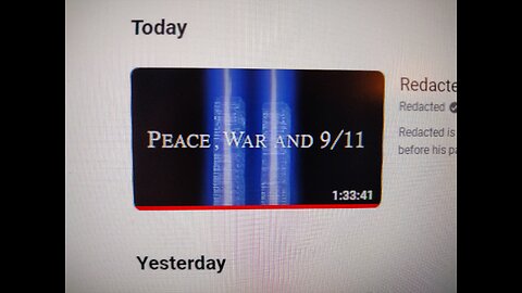 Peace, War and 9/11 (Documentary) - (Presented by Redacted - Jan. 2024)