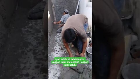 KERINGAT SEORANG AYAH ADALAH KEBANGGAANKU