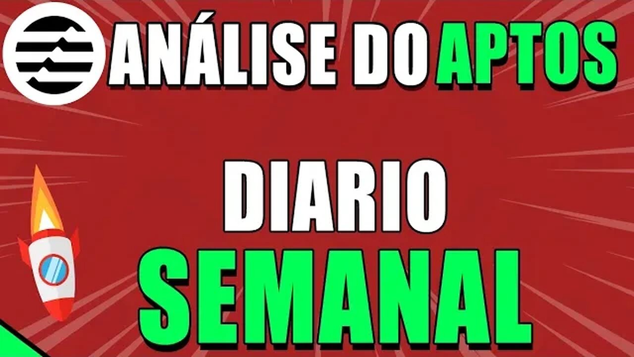 ANÁLISE DA APTOS 🚀 ANÁLISE COMPLETA DO DIARIO AO SEMANAL 🟢 ANÁLISE APT HOJE