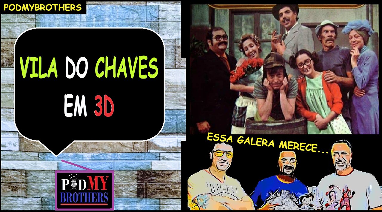 FÃS DO SERIADO CHAVES GANHAM VILA EM 3D