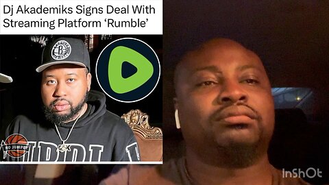 Dj akademiks sign a deal to stream on Rumble