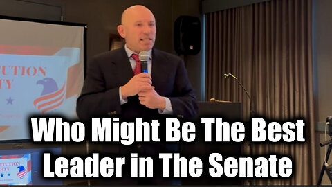 Ivan Raikin- Who Might Be The Best Leader in The Senate