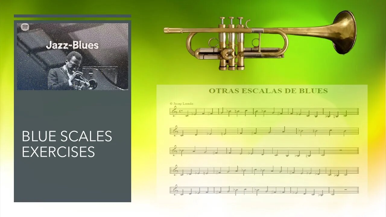 Exercícios Sobre a Escala de Blues - Outras Escalas de Blues [JAZZ EXERCISES]