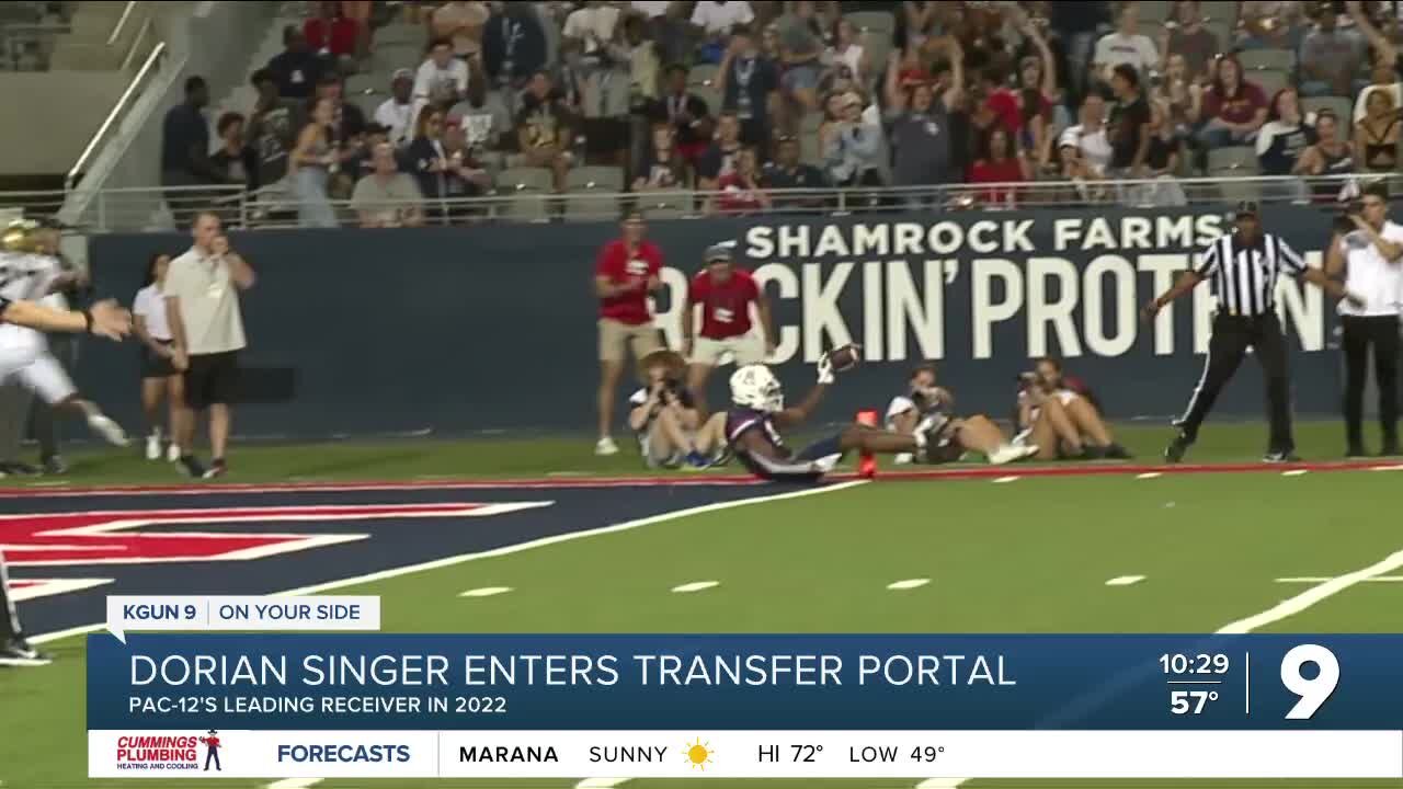 Dorian Singer hits the transfer portal