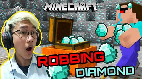 Robbing a DIAMOND Store in Minecraft!