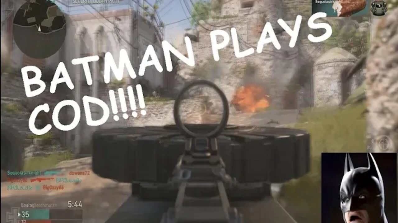 Call Of Duty WW2 Multiplayer- Batman Games? Stop Flipping The Spawn!!