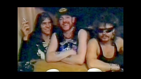 Motorhead interview on Tour Bus 1989