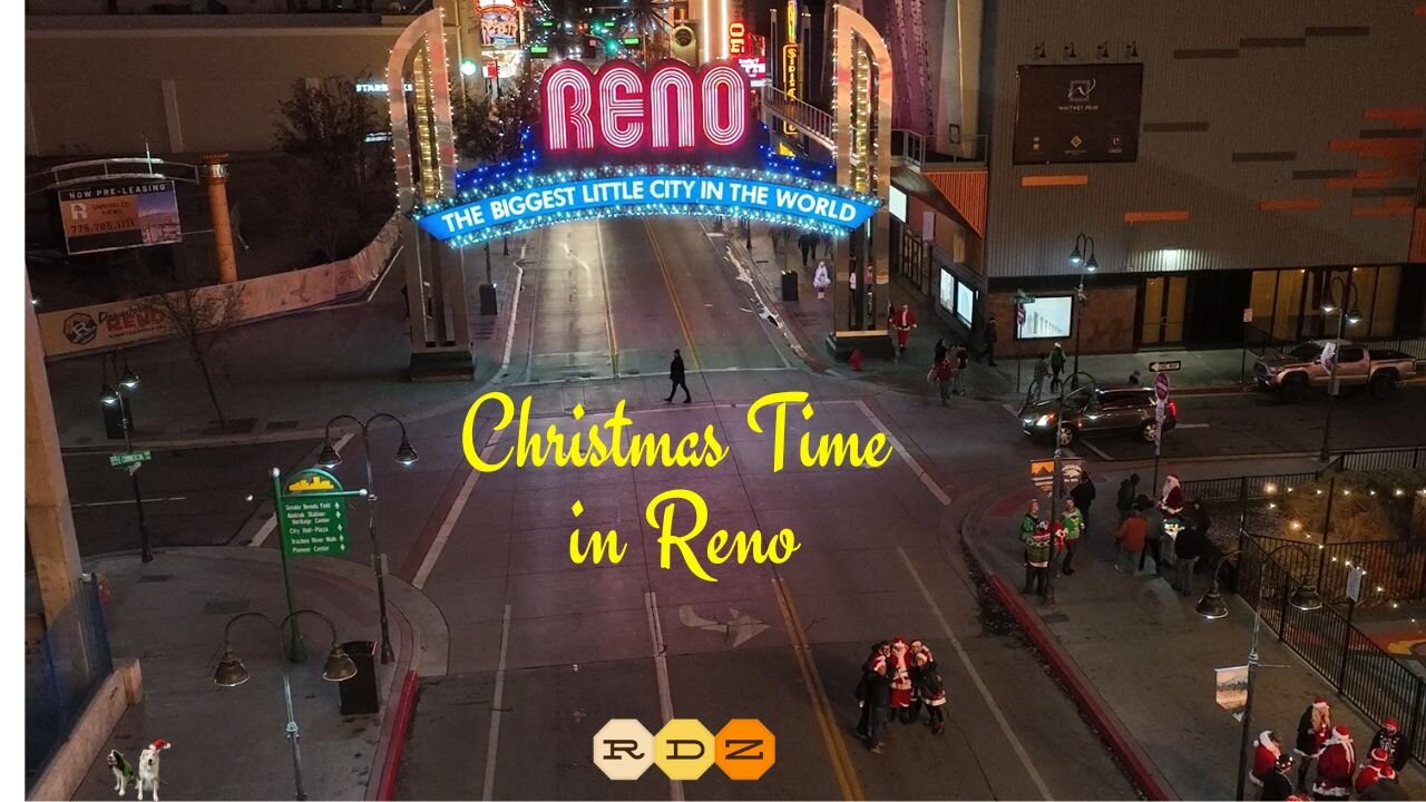 "Christmas Time in Reno" by RenoDroneZone