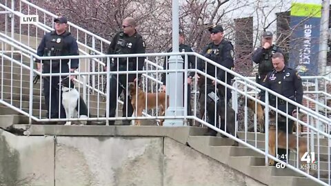 KCPD Officer James Muhlbauer's funeral ends with 'Amazing Grace,' helicopter flyover