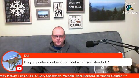 LIVE From Vlog Cabin! 2/8/22