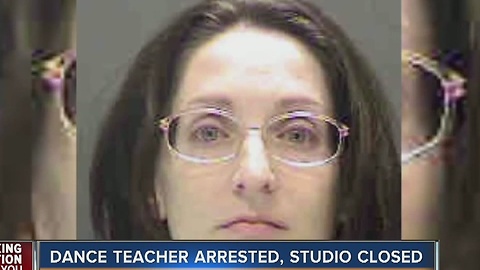 Dance teacher arrested, studio closed