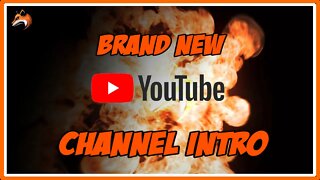 New channel intro scene for 2022 rebrand !!!