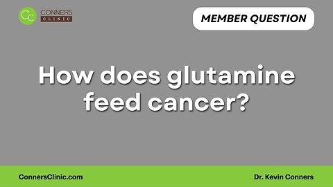 How does glutamine feed cancer?