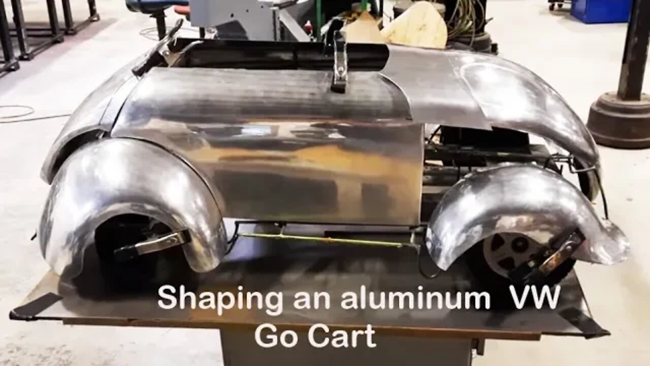 Awesome VW Go-Cart shaped by Apprenticeship Contest winner Jason