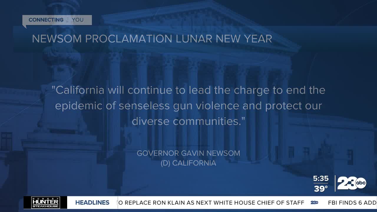 Lunar New Year recognized as California state holiday