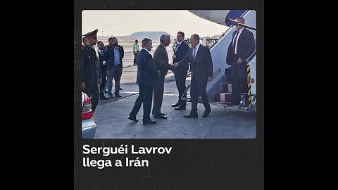 Lavrov llega a Irán para asistir a una reunión ministerial