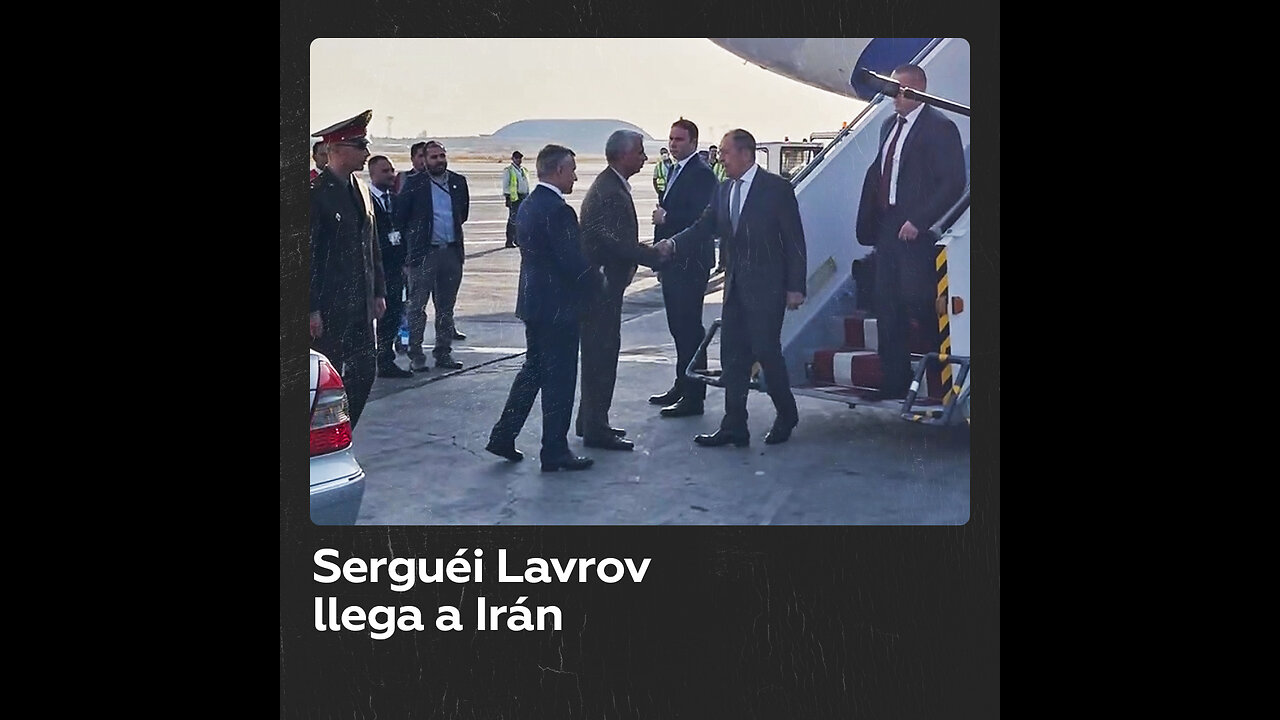 Lavrov llega a Irán para asistir a una reunión ministerial